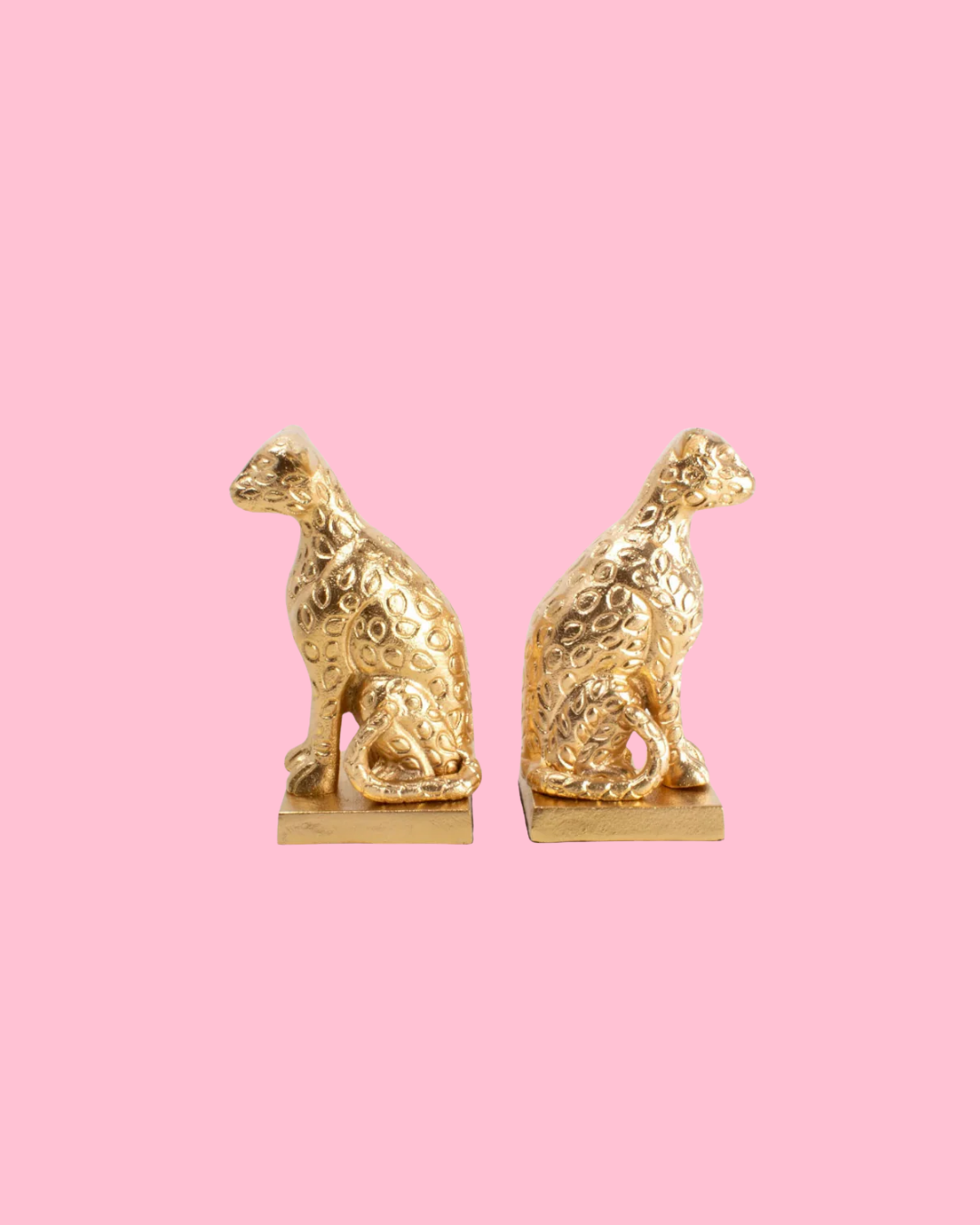 Leopard Bookend Set
