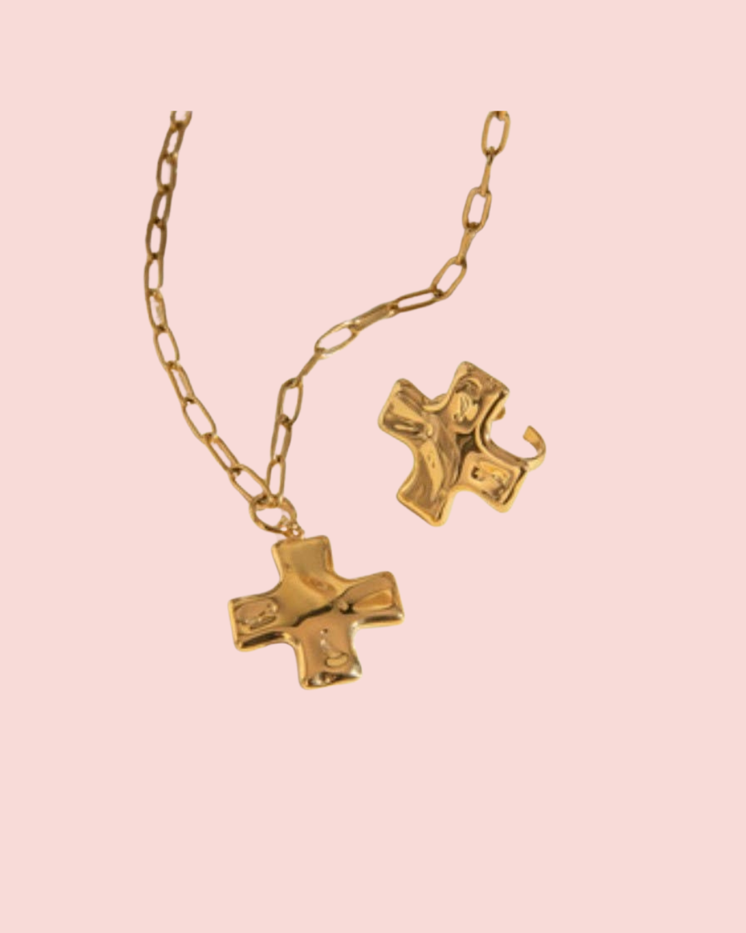 Stainless Steel Cross Necklace