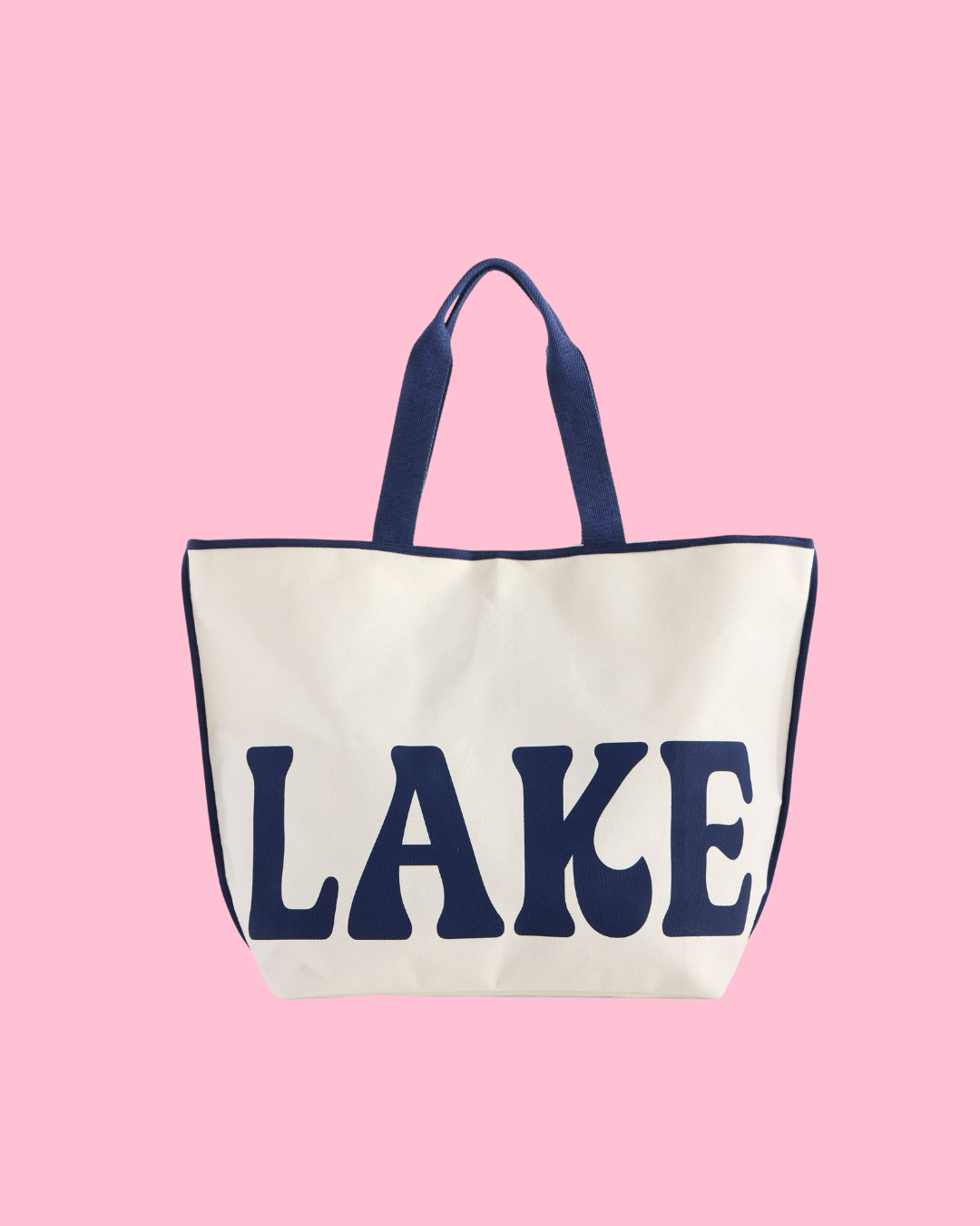 "LAKE" TOTE,IVORY