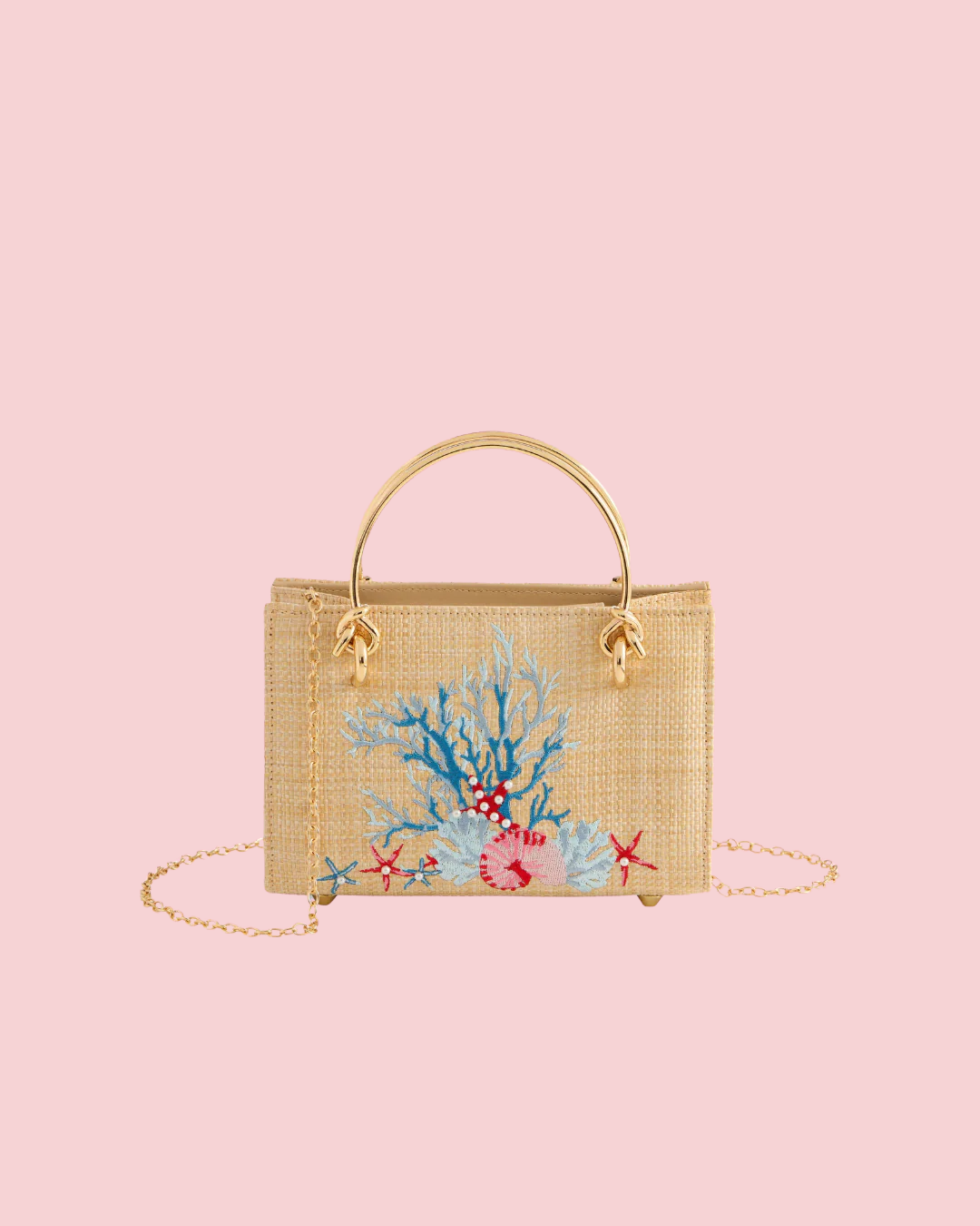 LEILA MINI BAG,NATURAL