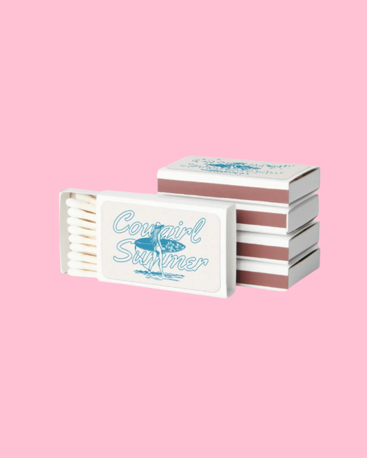 Cowgirl Summer Match Box