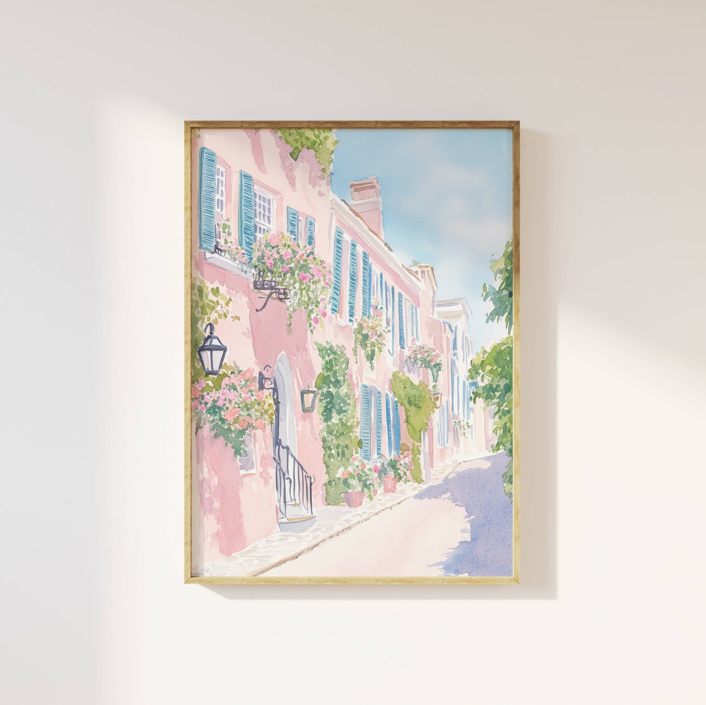 Charleston House Art Print
