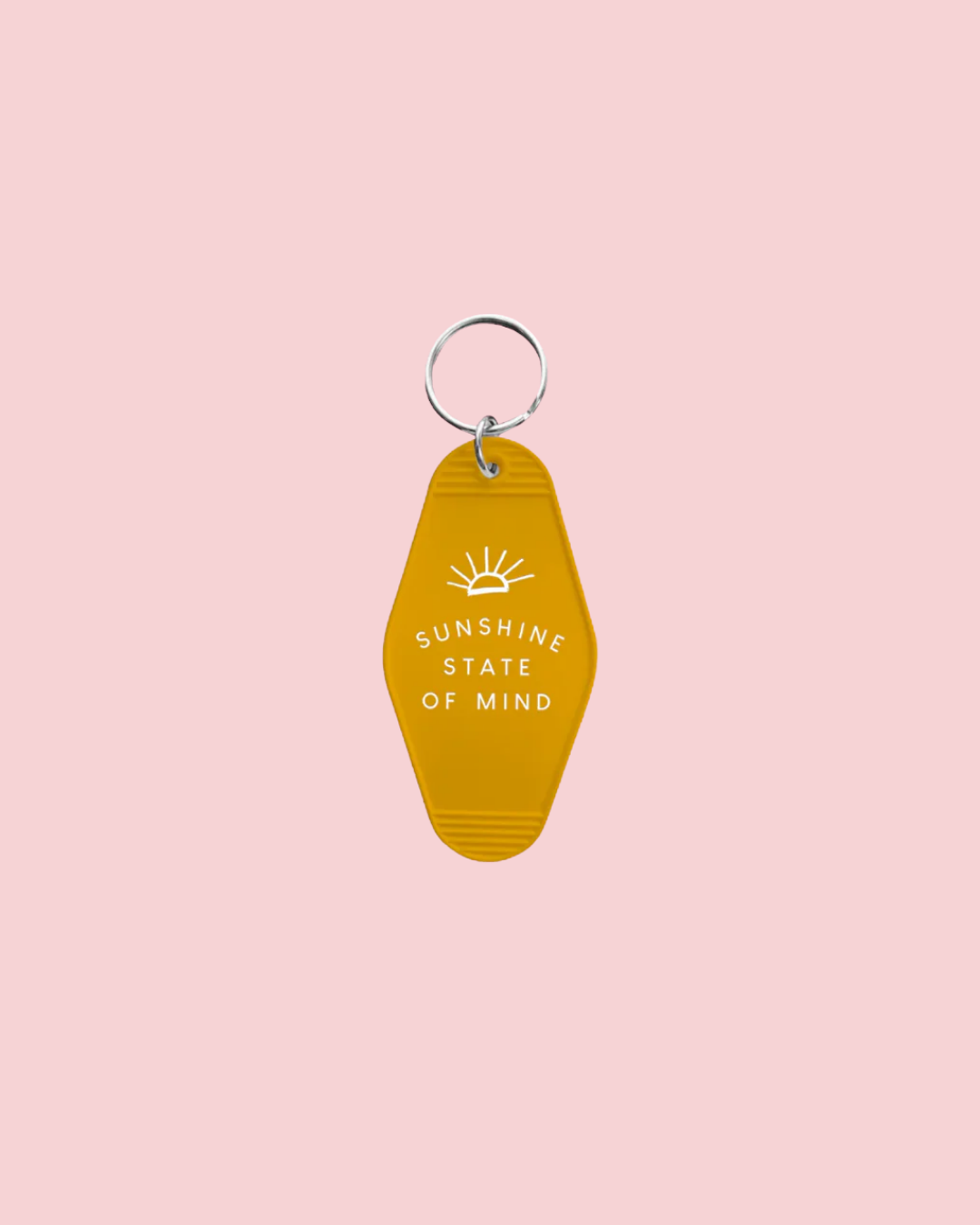Sunshine State of Mind - Retro Hotel Keychain