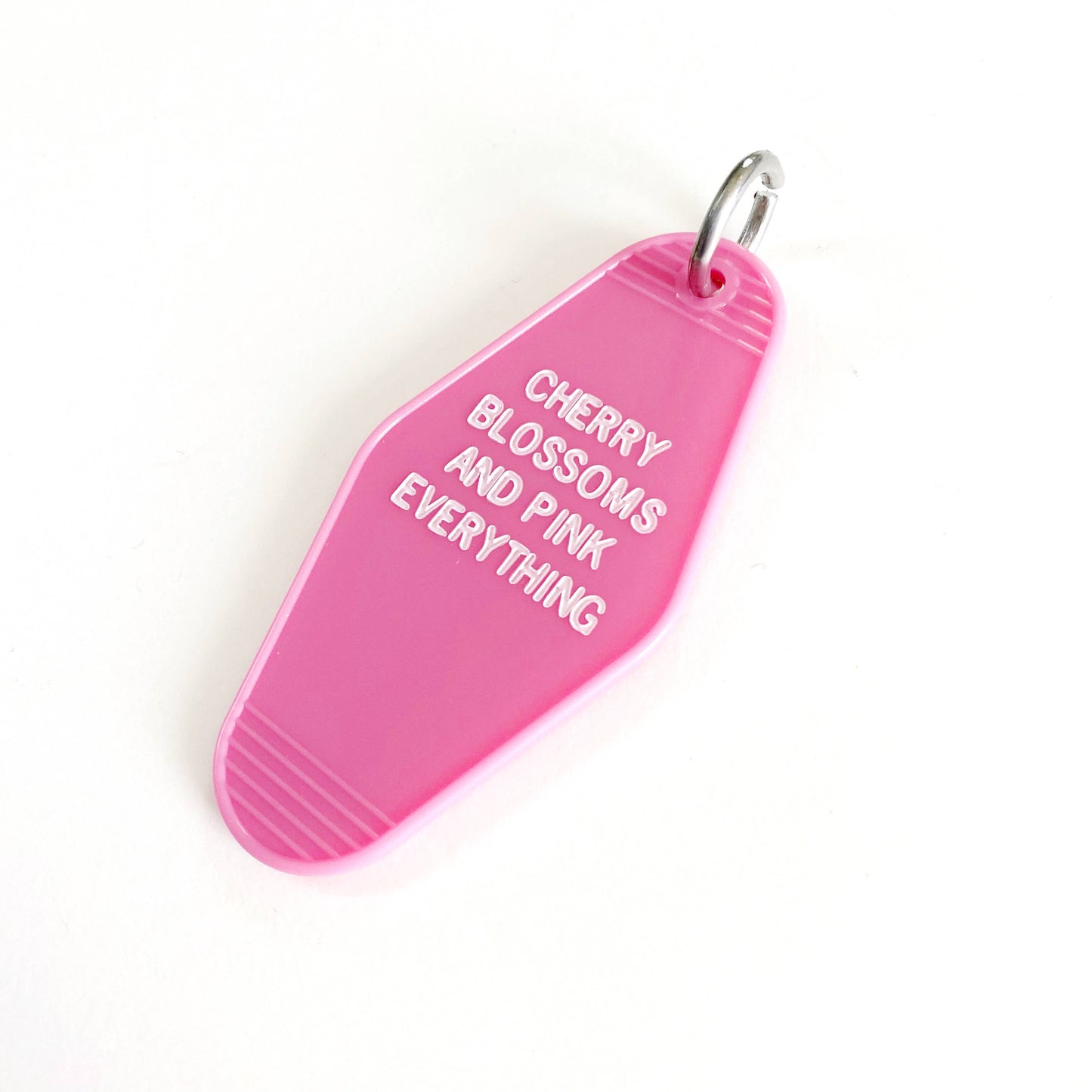 Cherry Blossoms Motel Keychain