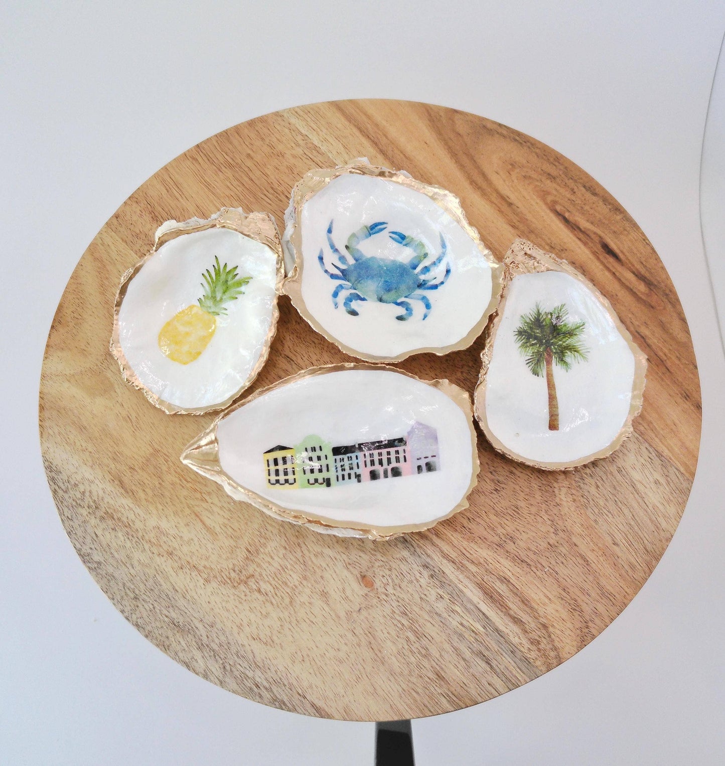 Charleston SC Inspired Oyster Ring Dish/Wine Topper/Magnet