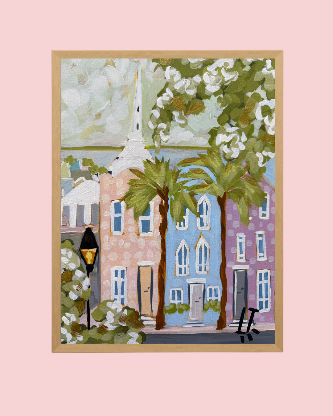 Charleston Inspired Print: City Day
