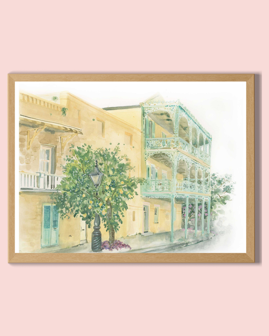 "Lemonade" Watercolor Fine Art Print