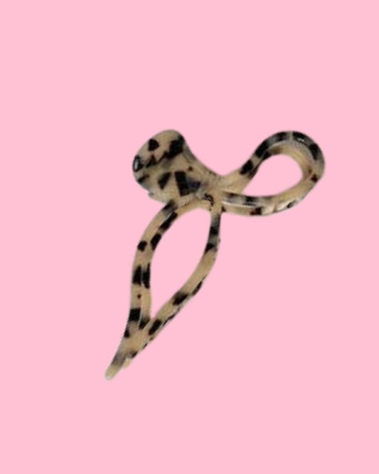 Large Bow Hair Claw Clip