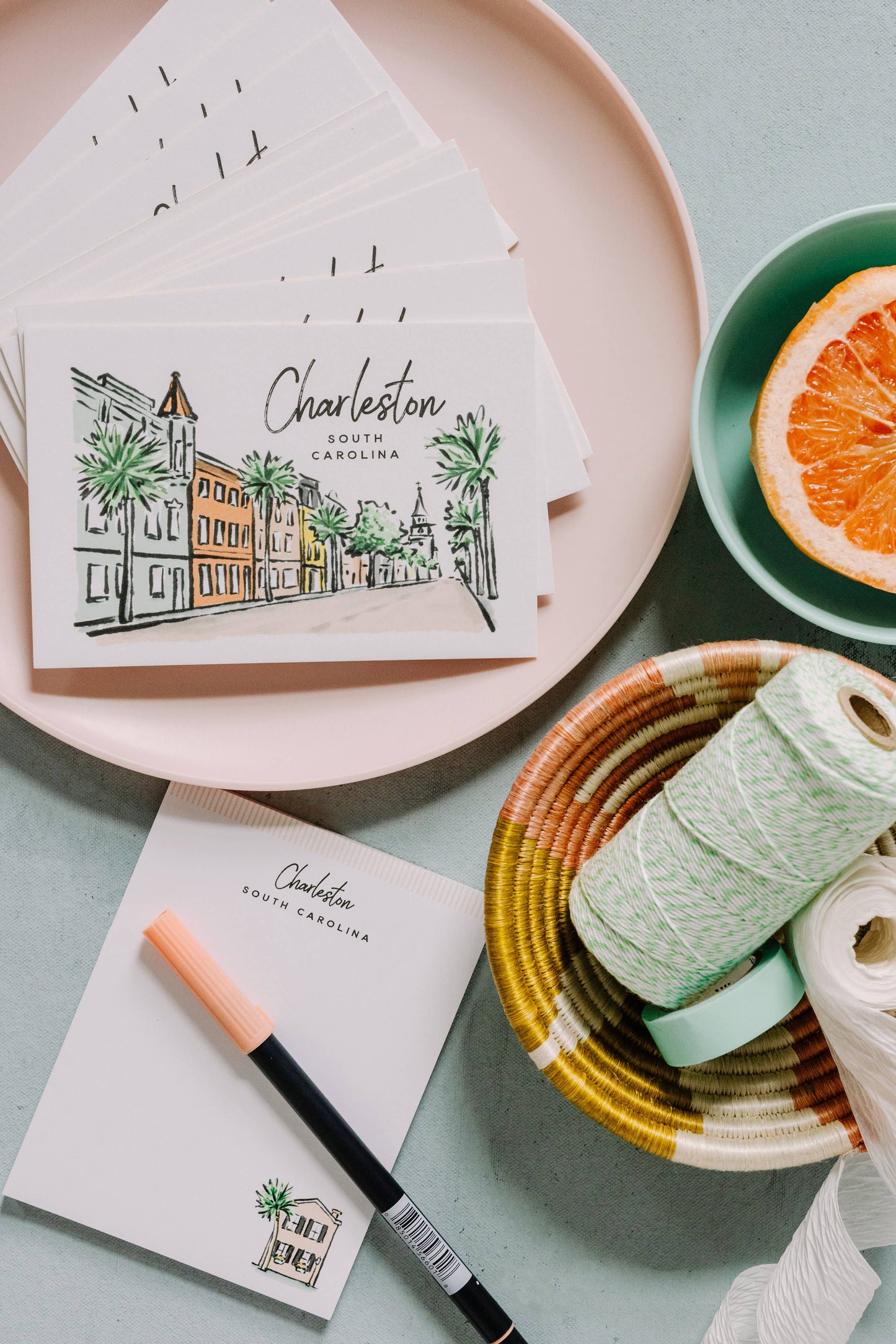 The Charleston Postcard - Sherbet Streets Collection