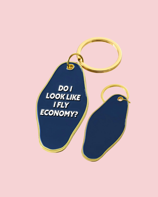 Keychain Navy - Fly Economy