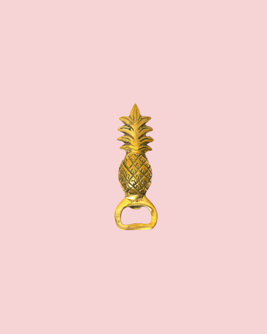 Brass Pineapple Bottle Opener
