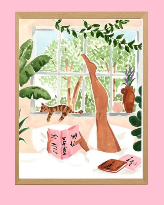 Bored in the House Art Print