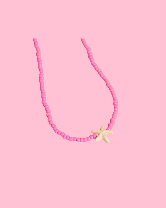 Piper 18K Gold Non-Tarnish Sea Star Beaded Necklace