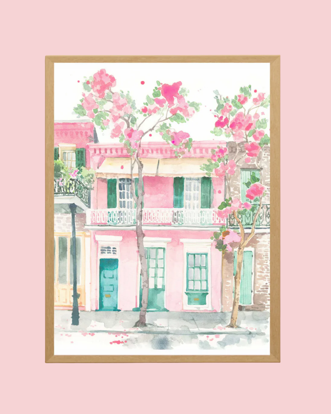 Pretty in Pink Watercolor Fine Art Print