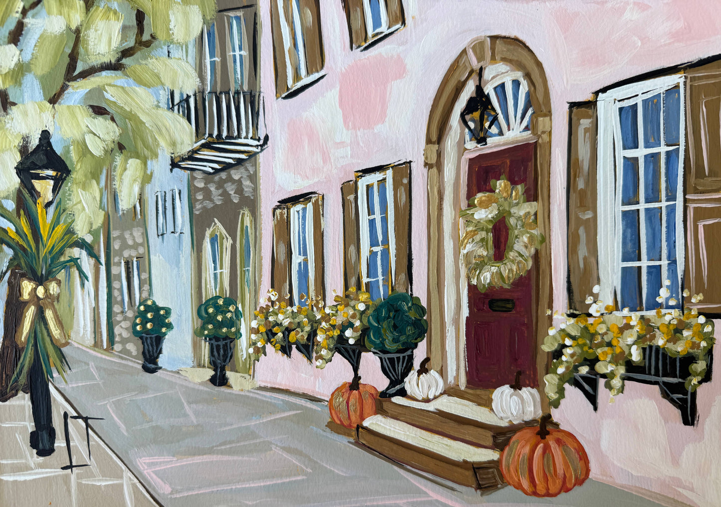 Charleston Inspired Print:  Charleston in Fall