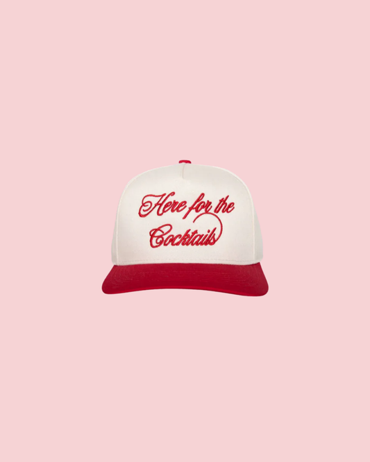 Here For the Cocktails Two-Toned Vintage Hat