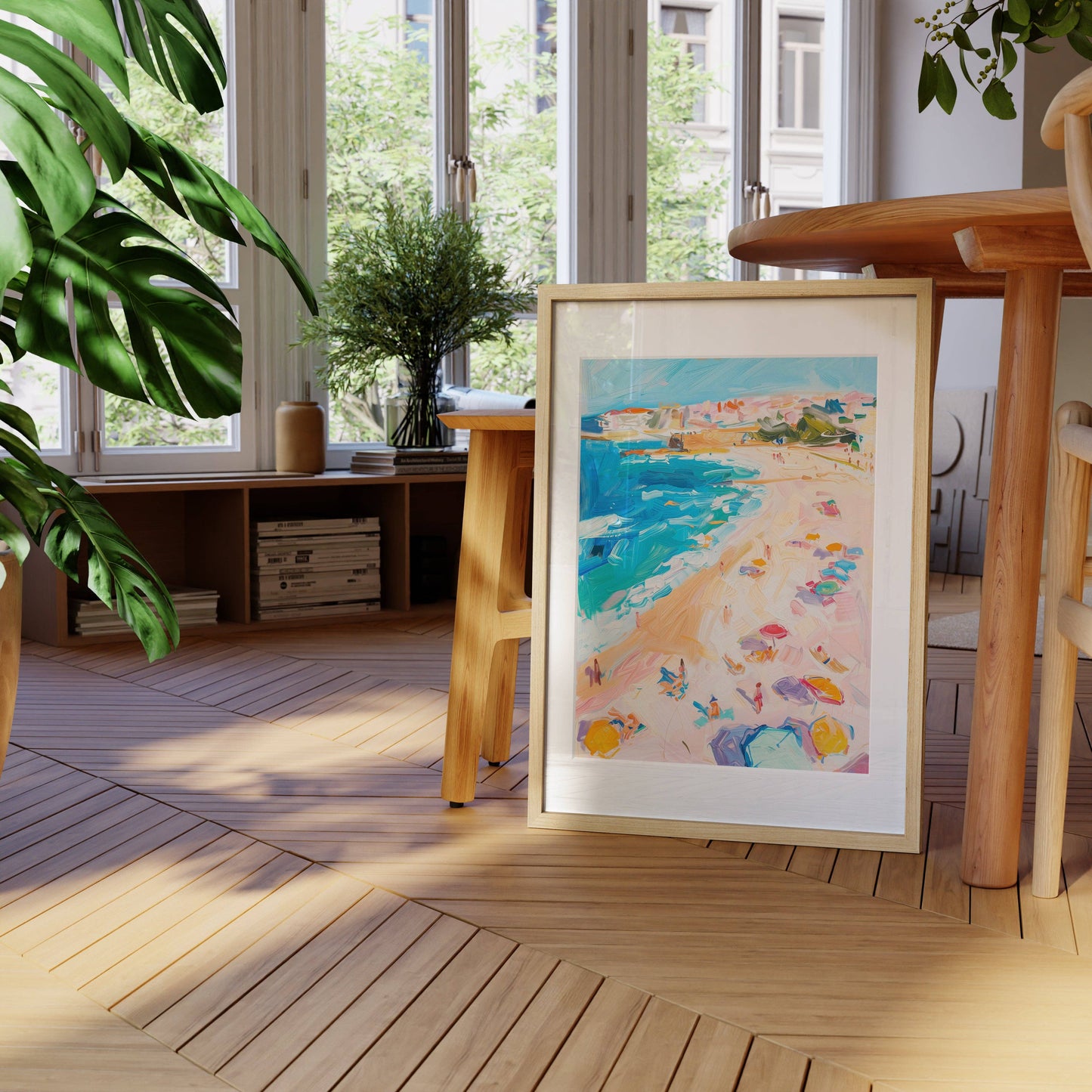 Watercolor Beach