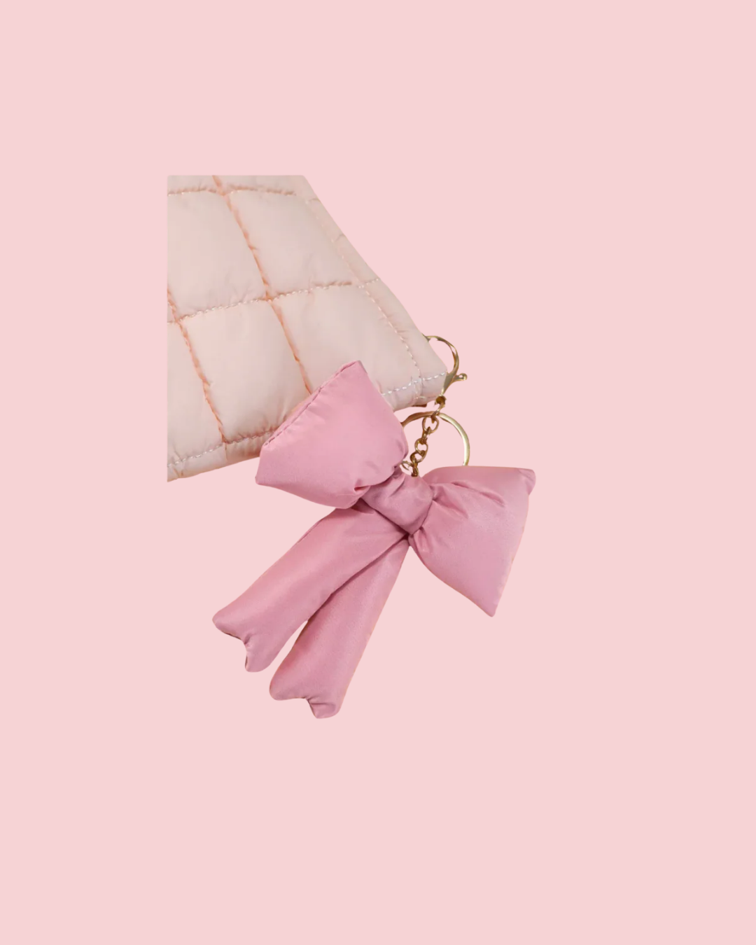 Puffy Bow Bag Charm