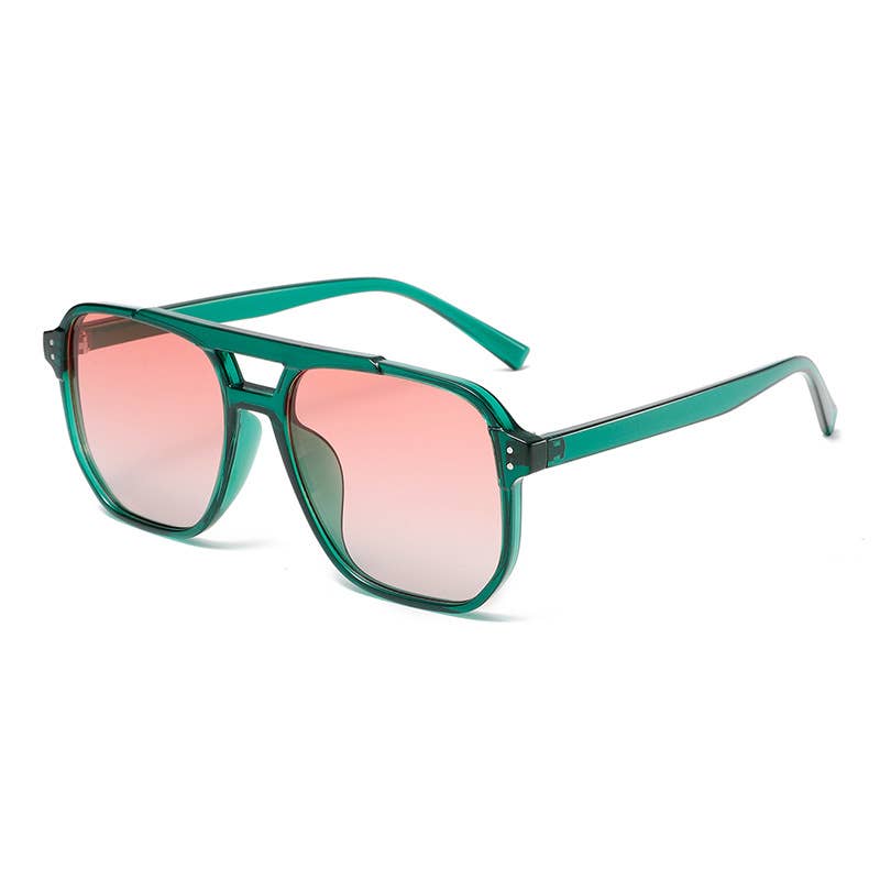Retro Fashion Pilot Sunglasses