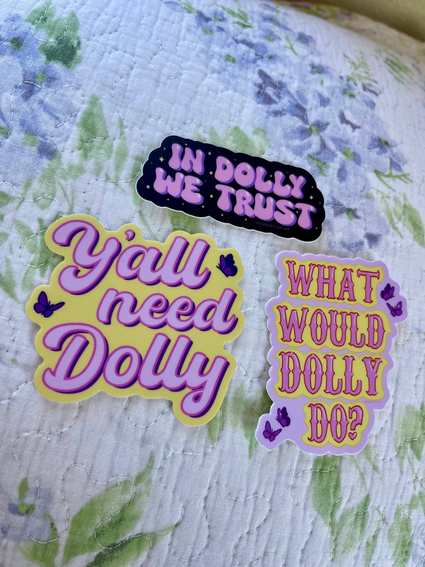 Y’all Need Dolly Parton Cute Vinyl Sticker Southern