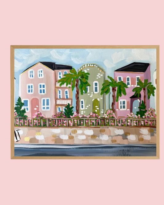 Charleston Inspired Print: East Bay Street