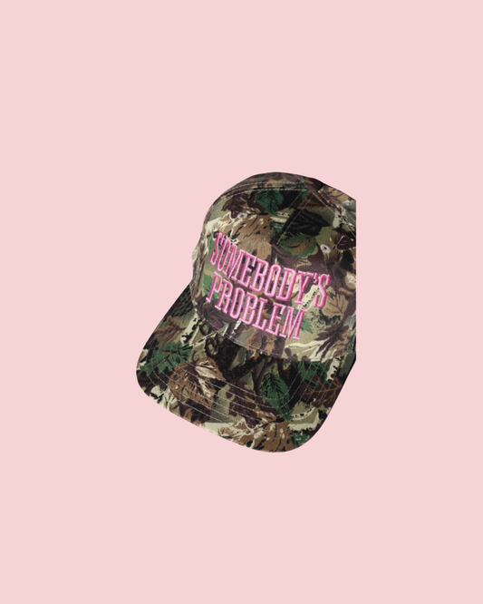 Somebody's Problem Embroidered Trucker Hat