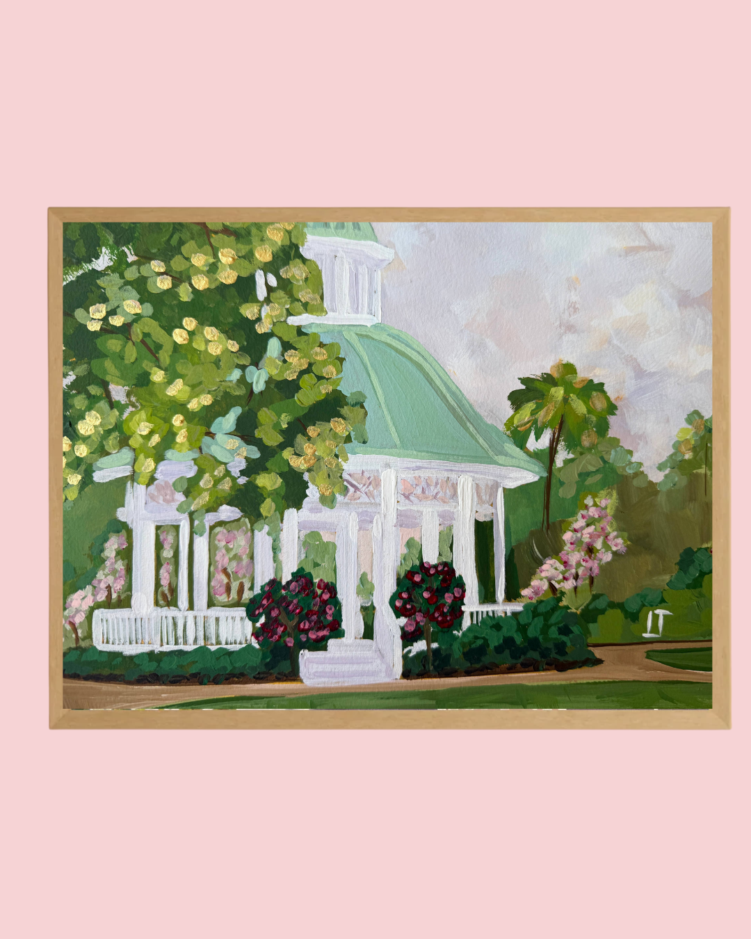 Charleston Inspired Print:  Hampton Park
