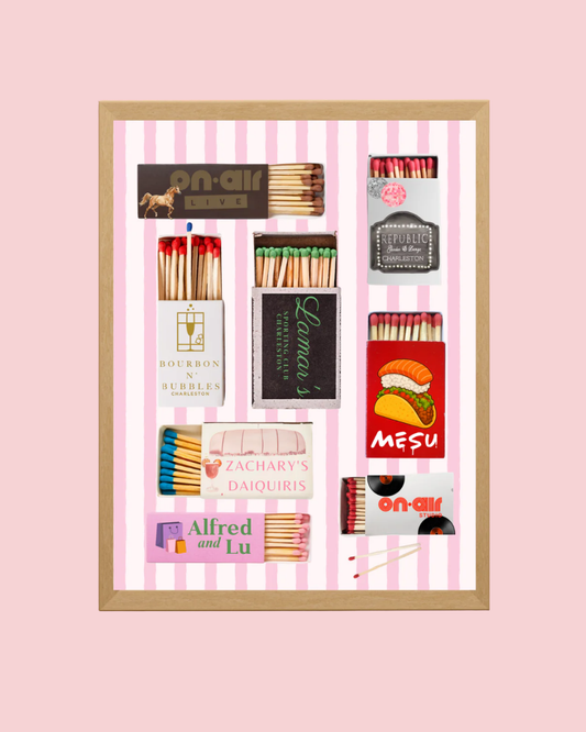 Republic Matchbook Art Print
