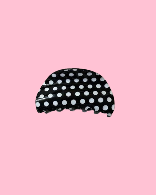 Jumbo Polka Dot Hair Clip