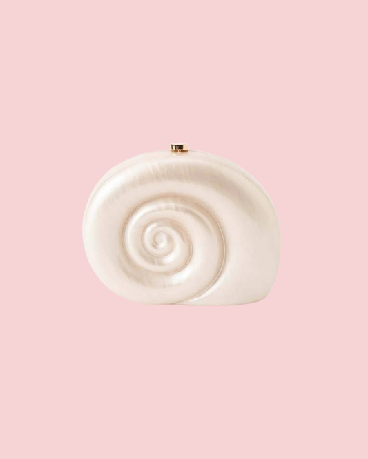 Women's Single Shoulder Crossbody Bag Shell Acrylic Clutch