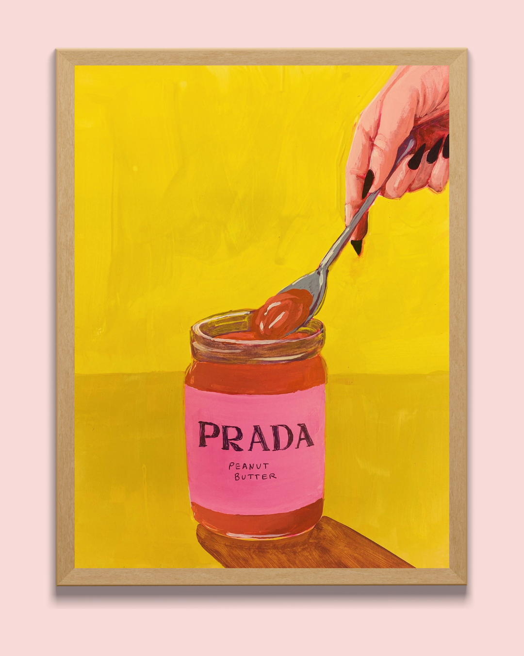 Prada Peanut Butter Print