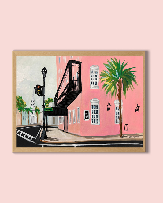 Charleston Inspired Print: Queen Street