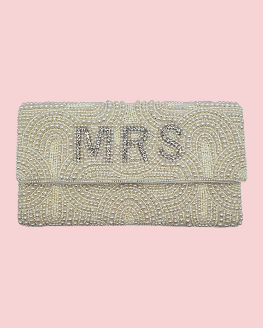 MRS BRIDAL BEADED CLUTCH