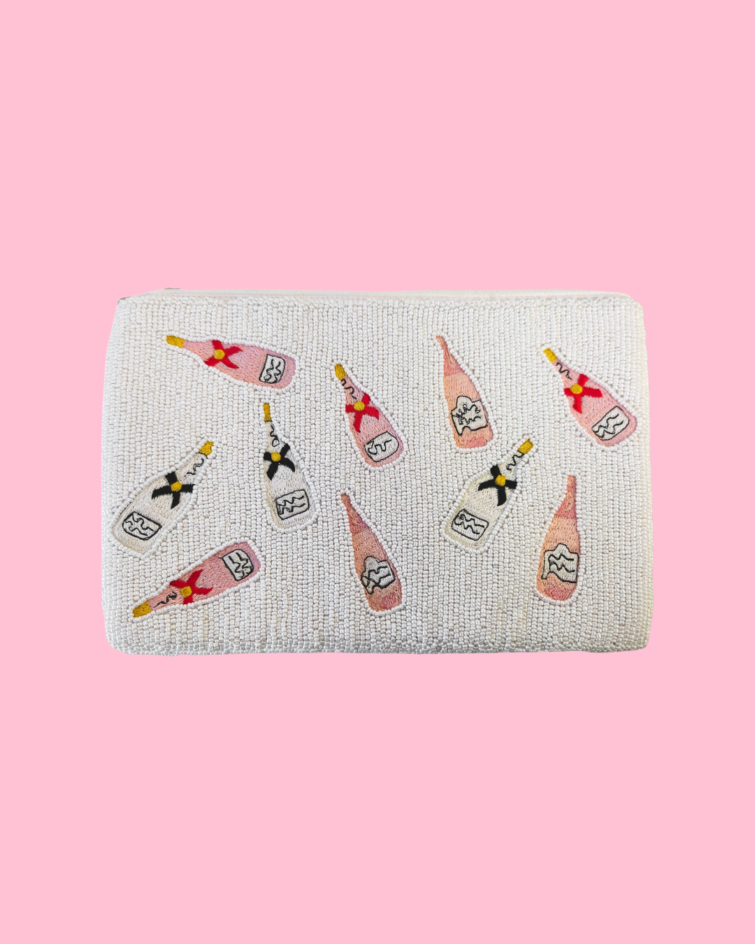 Champagne Beaded Bag