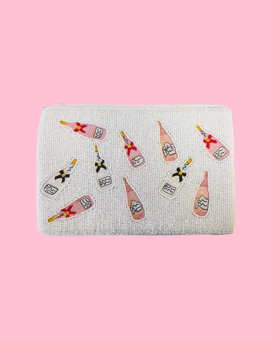 Champagne Beaded Bag