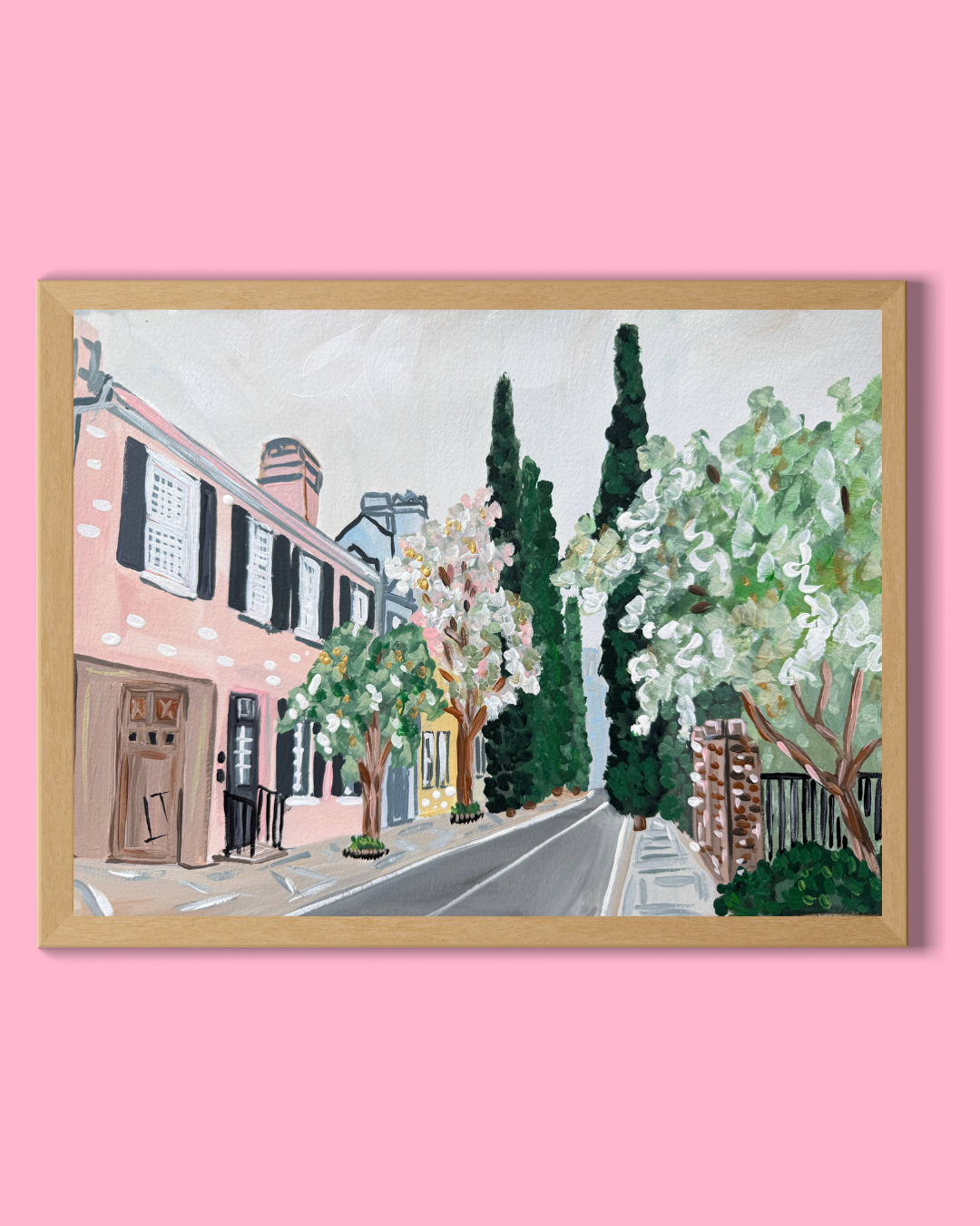 Charleston Inspired Print: St. Michael's Alley