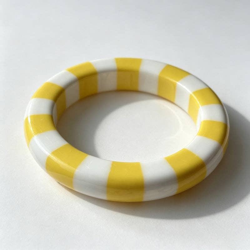 Striped Chunky Bangle