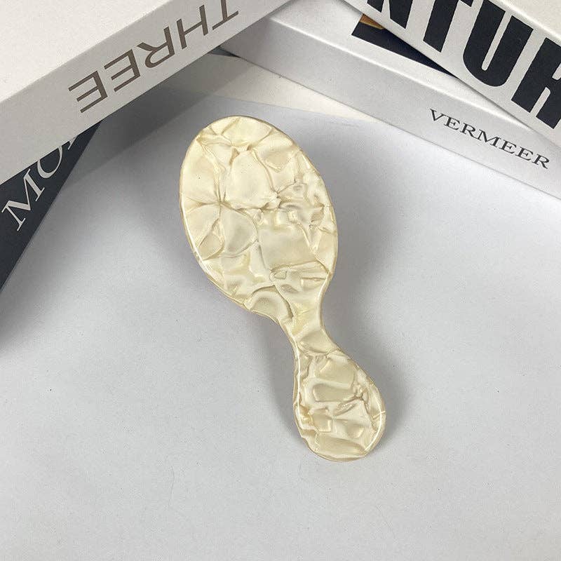 Stylish Colorful Oval Acetate Air Cushion Combs