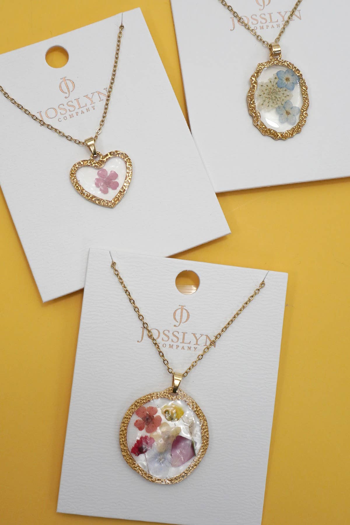 Stainless Steel Tarnish Free Flower Necklace