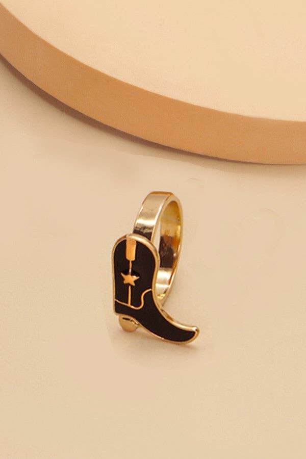 Epoxy Cowboy Ring