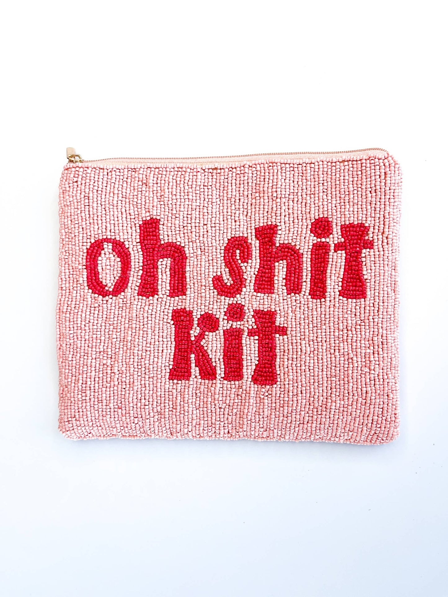 Oh Shit Kit - Handmade Beaded Make Up Bag