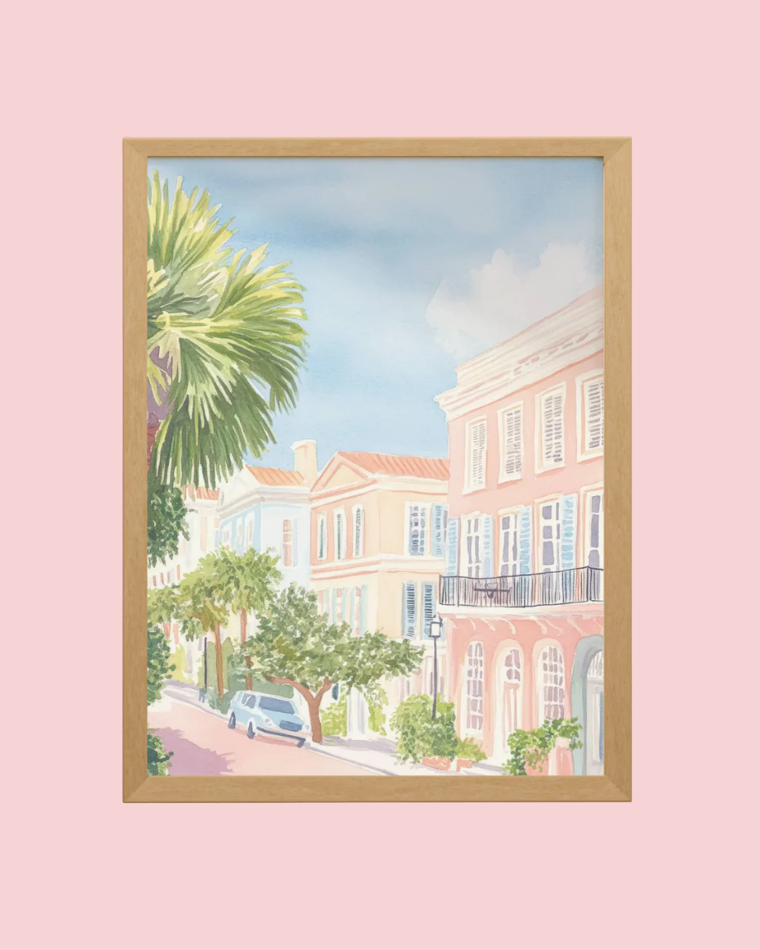 Coastal Charleston Art Print