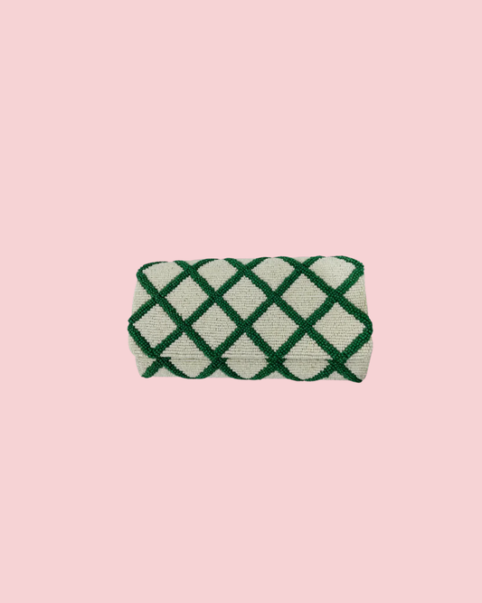 Ivy Green Beaded Bag