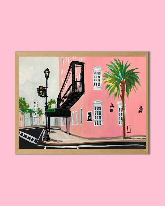 Queen Street :Charleston Inspired Print