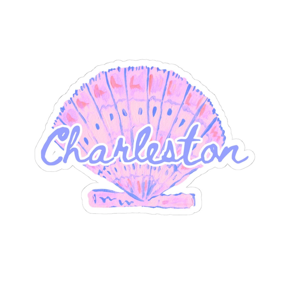 Charleston Shell Sticker