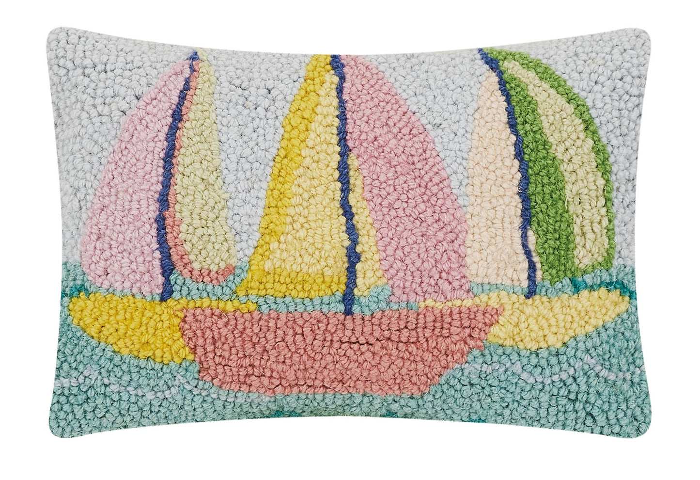 Sailboats Hook Pillow