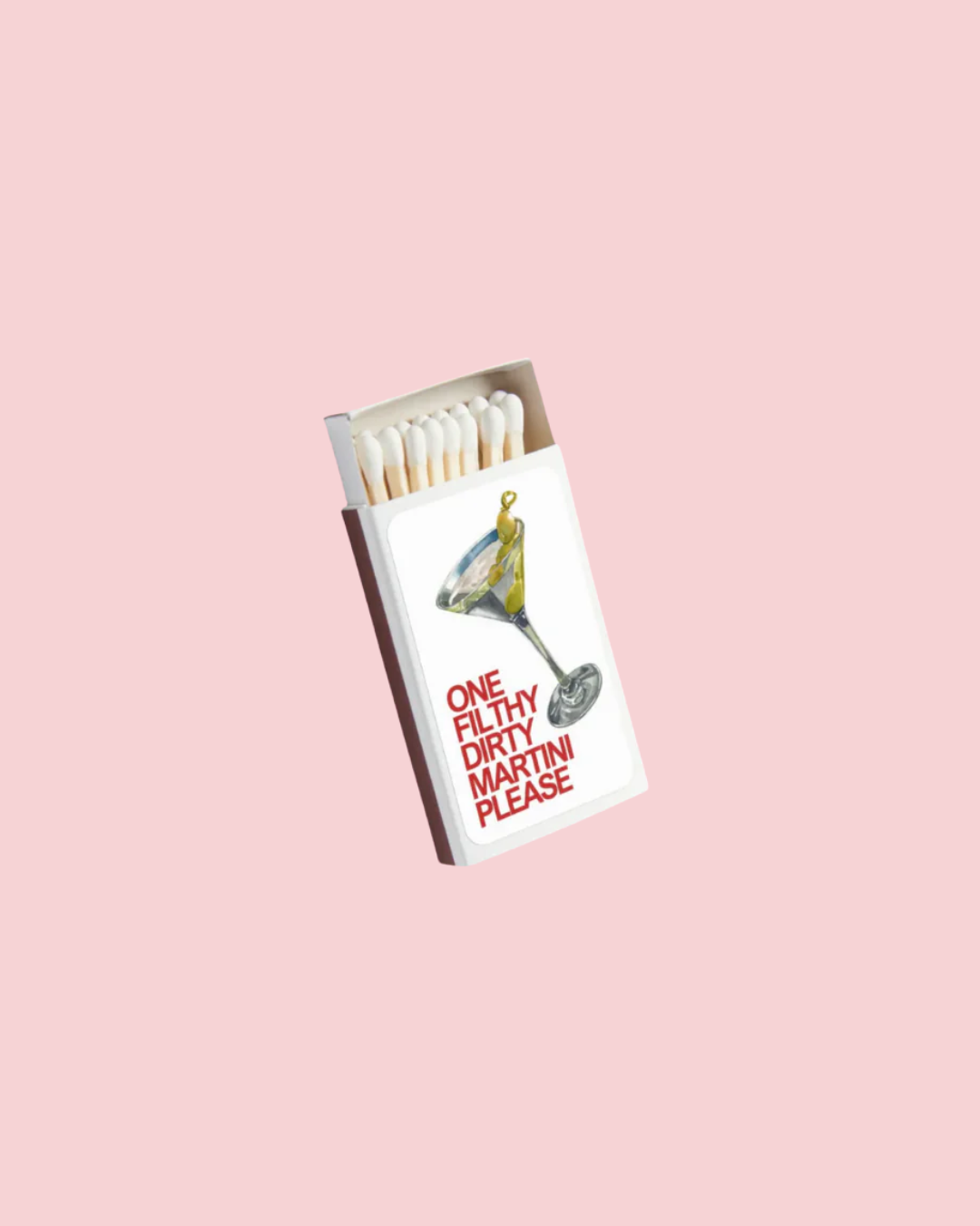 Dirty Martini Match Box