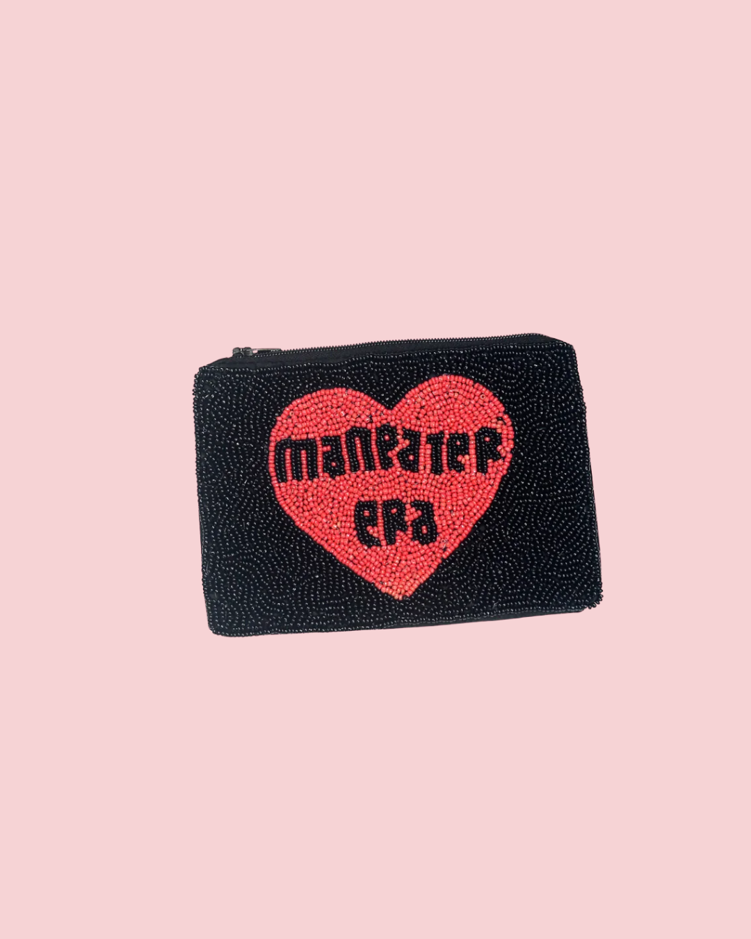 Maneater Era Seed Bead Bag, Makeup Bag, Beaded Coin Bag