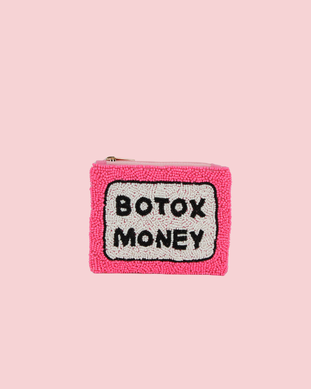 Ladies Fully Beaded Botox Money Coin purse