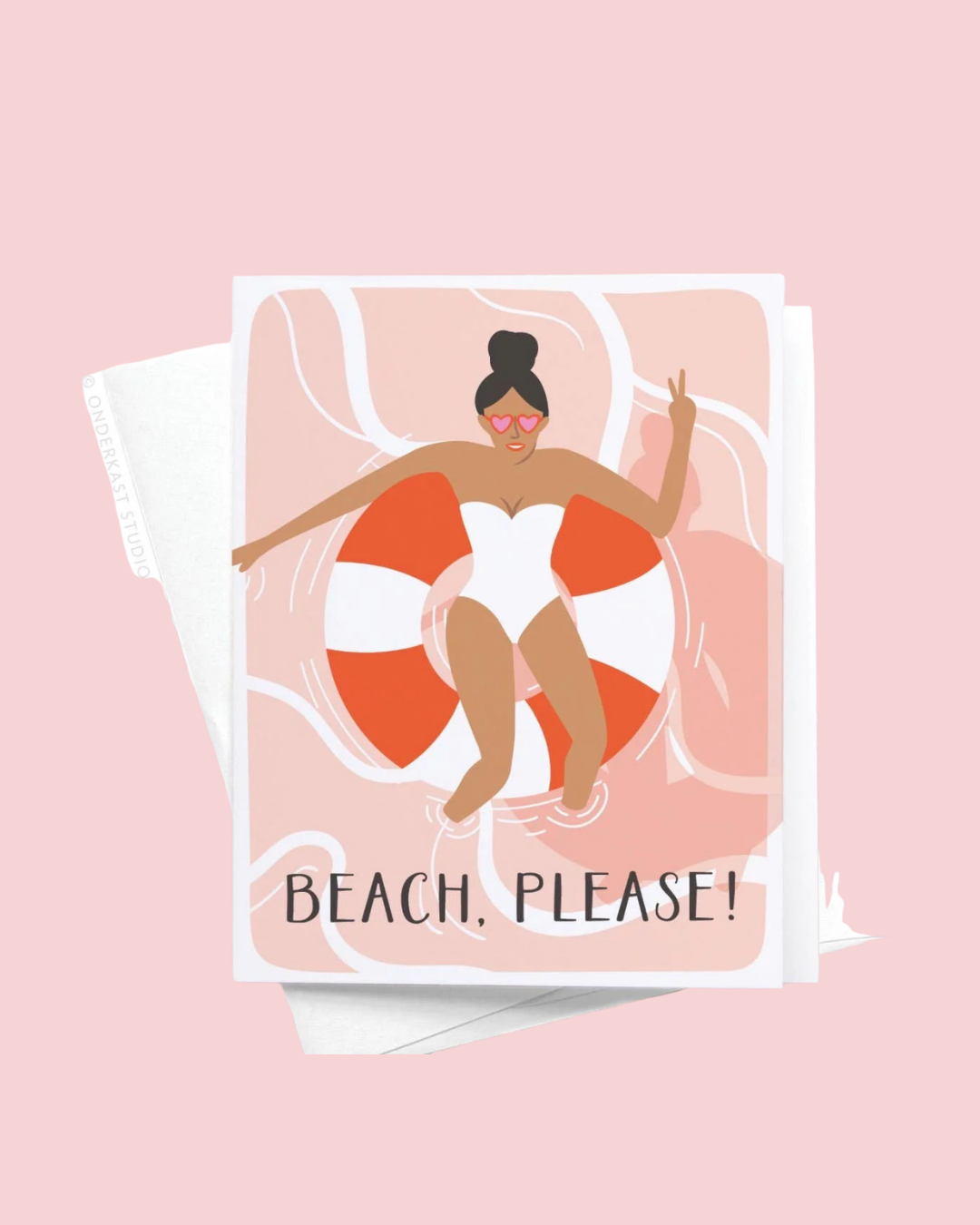Beach, Please! Greeting Card
